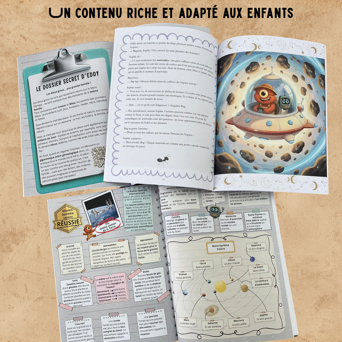 Pack Aventure Complète : 3 livres (6-12 ans)