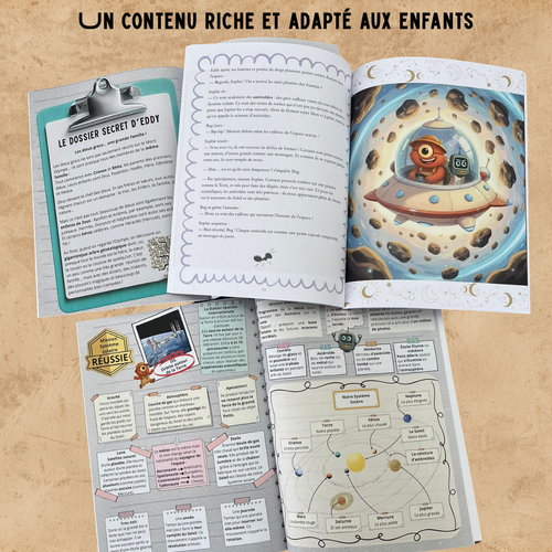 Pack Aventure Complète : 3 livres (6-12 ans)