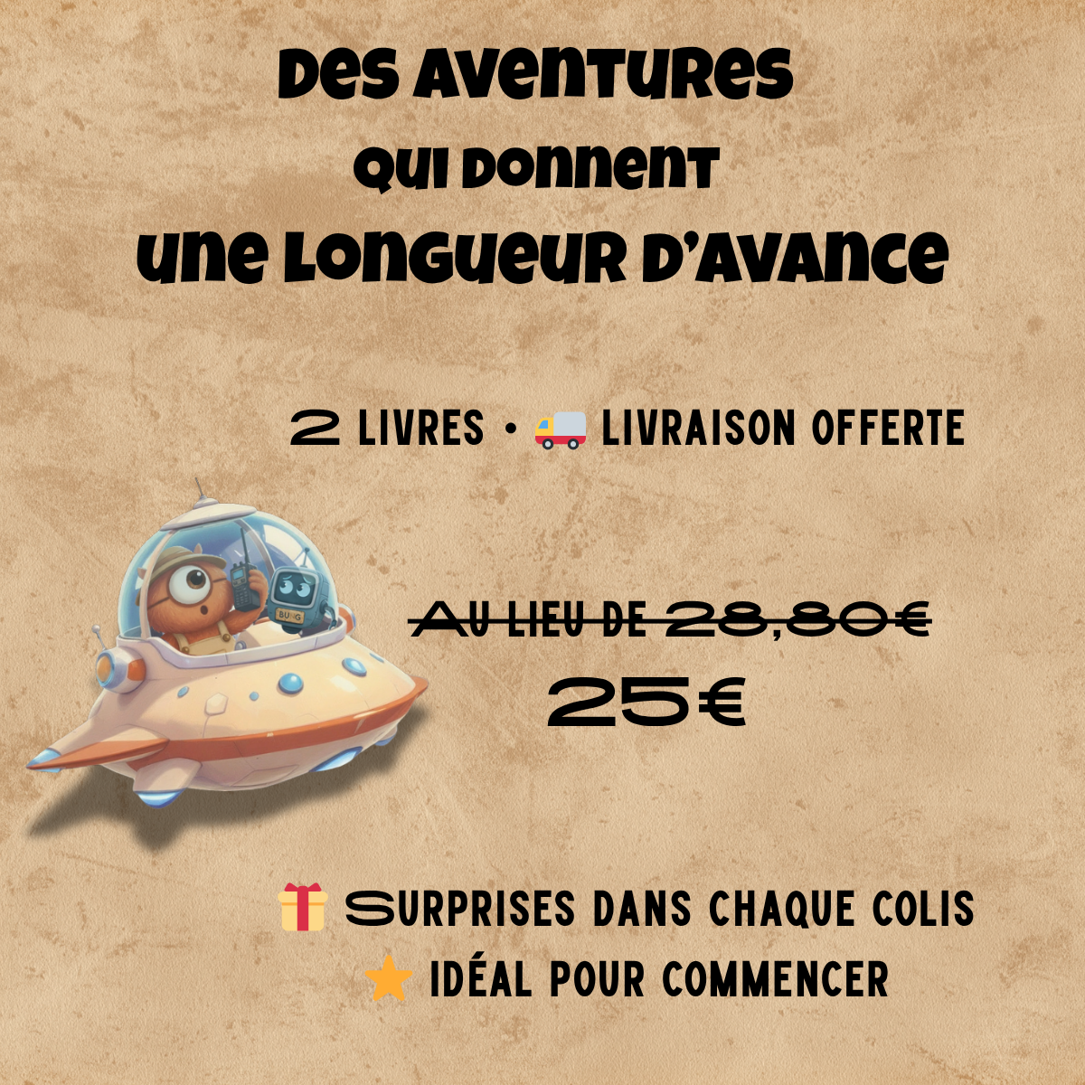 Pack découverte : 2 livres (6-12 ans)