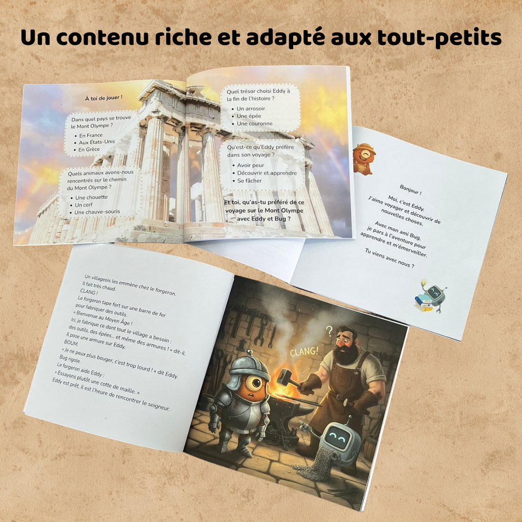Pack aventure complète : 3 livres (3-5 ans)