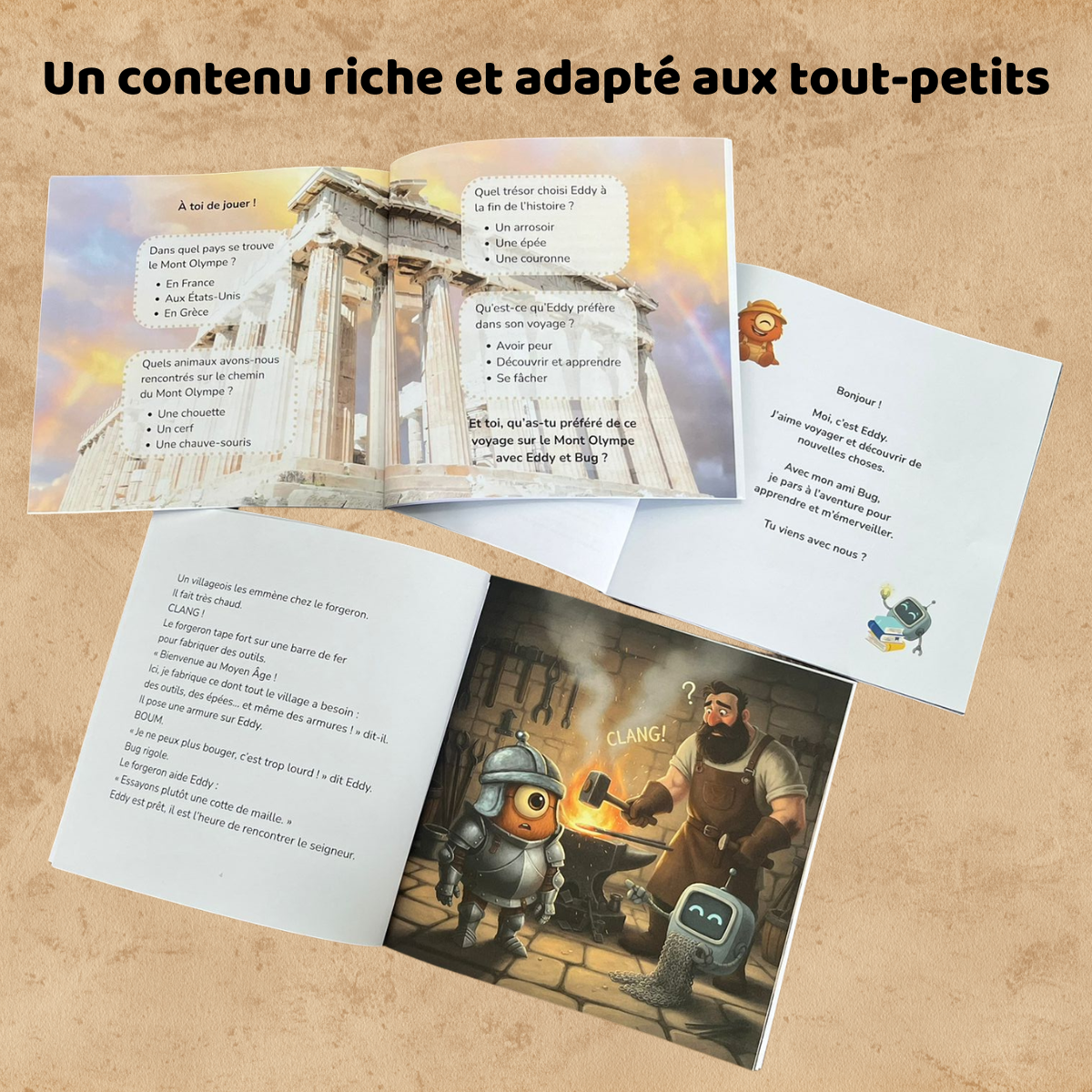Pack aventure complète : 3 livres (3-5 ans)