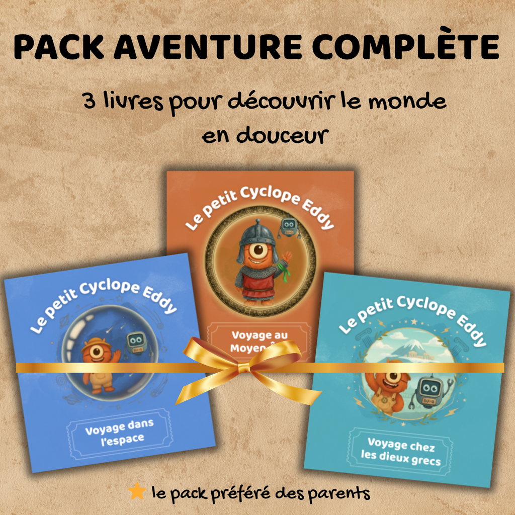 Pack aventure complète : 3 livres (3-5 ans)