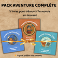 Pack aventure complète : 3 livres (3-5 ans)