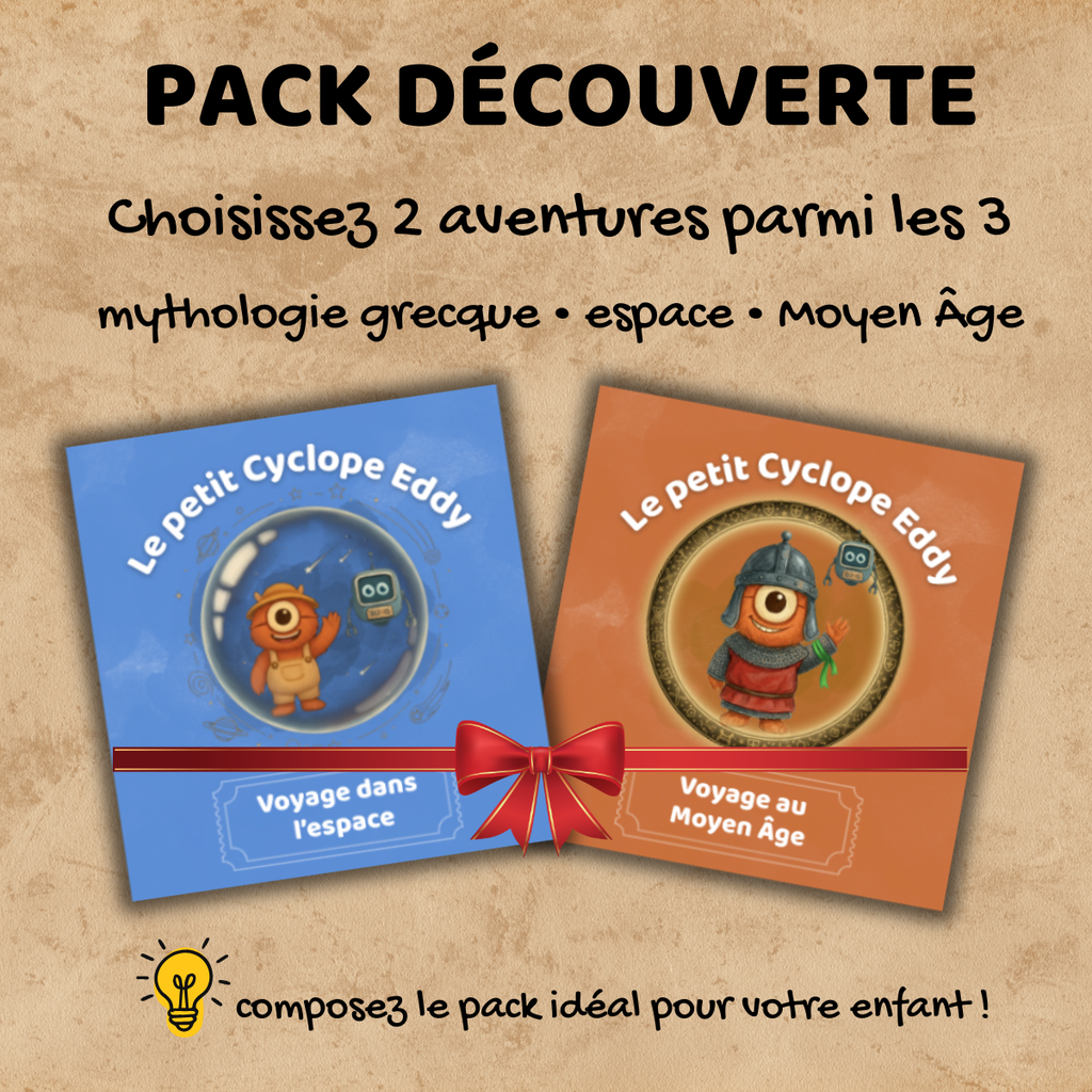 Pack découverte : 2 livres (3-5 ans)